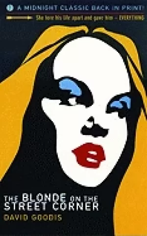 Image of blonde on the street corner