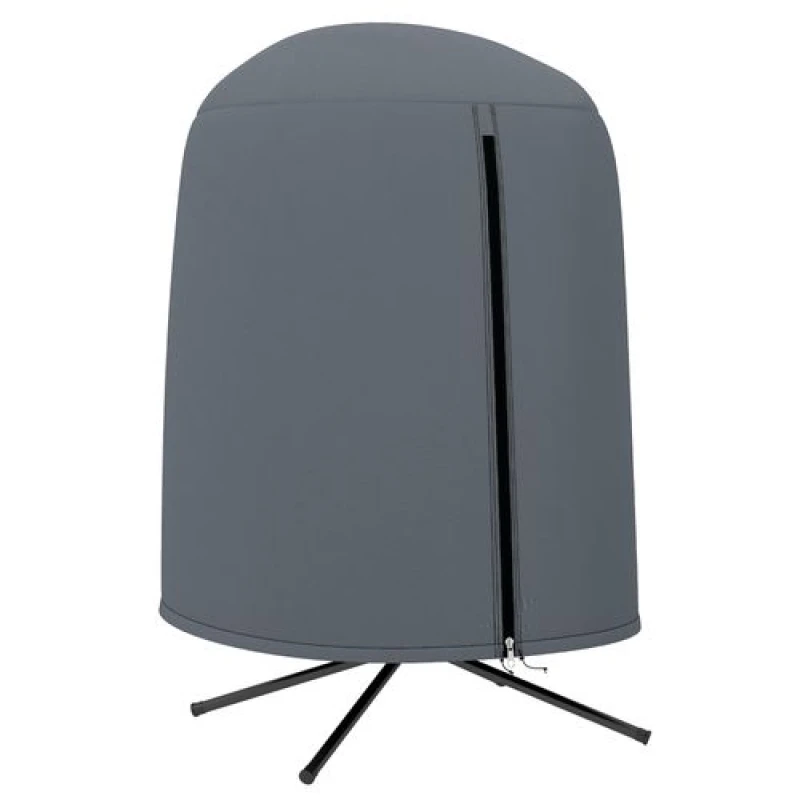 Image of Outsunny Hanging Egg Chair Cover Outdoor Swing Chair Cover Waterproof, Grey Grey