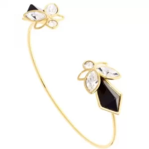 Image of Ted Baker Ladies Gold Plated Gemiaa Geometric Bee Bangle