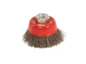 Image of Silverline 721676 Steel Crimp Cup 65mm