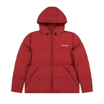 Image of Champion Padded Jacket - Burgundy DOX