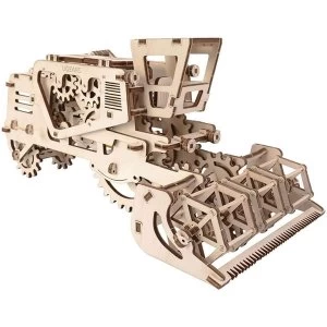 Image of Combine Harvester UGears 3D Wooden Model Kit