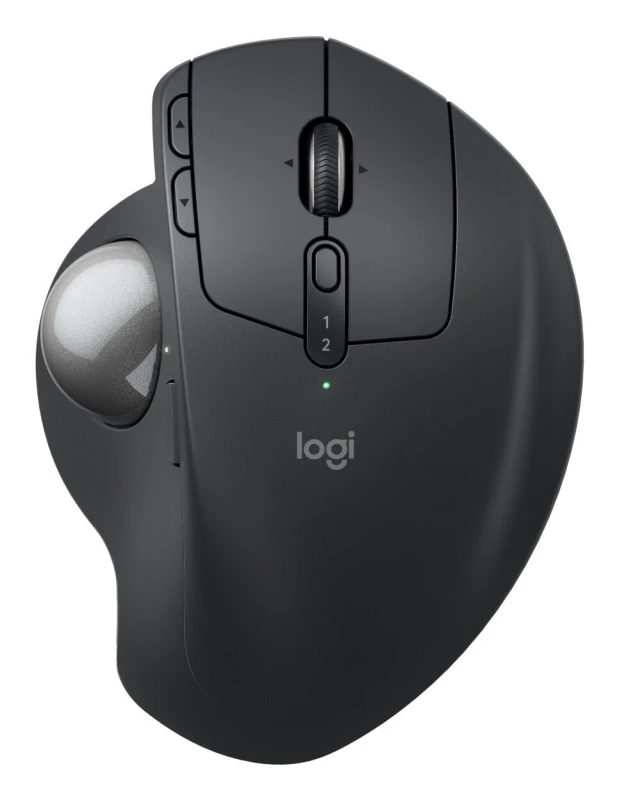 Image of Logitech MX Ergo S Wireless Optical Trackball Mouse, Black 5099206124547