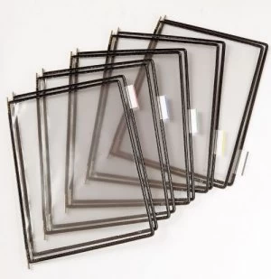 Image of Tarifold A4 Pivoting Pockets Black