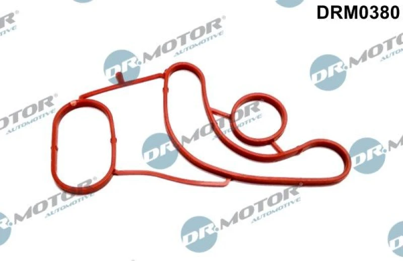 Image of DR.MOTOR AUTOMOTIVE Oil cooler gasket DR.MOTOR AUTOMOTIVE DRM0380