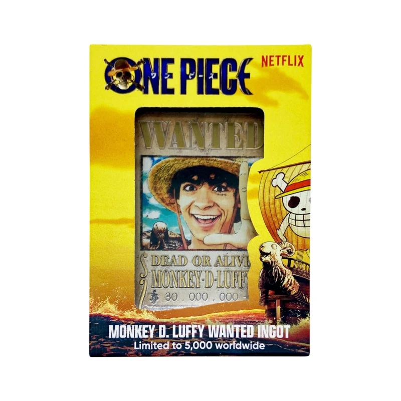 Image of One Piece Limited Edition Wanted Poster Ingot