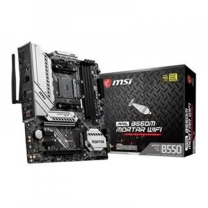 Image of MSI MAG B550M Mortar WiFi Socket AM4 Micro ATX AMD B550