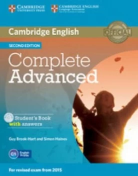 Image of Complete Advanced Students Book with Answers with-ROM by Guy Brook-Hart