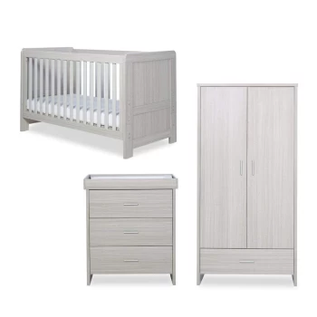 image of Ickle Bubba Pembrey 3 Piece Furniture Set - Ash Grey