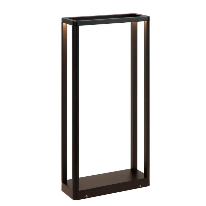 Image of Netlighting Lucide NARVIK Bollard light Outdoor LED 1x92W 3000K IP65 Black Unisex