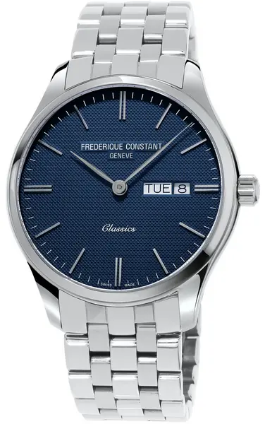 Image of Frederique Constant Watch Classics Mens - Blue FDC-479