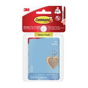 Image of Command Clear Mini Hook Strips