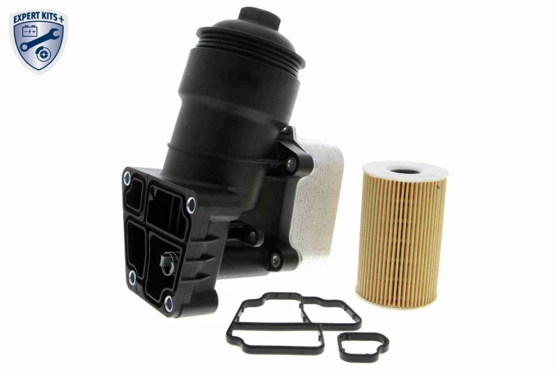 Image of VEMO V15-60-6087 Oil Cooler EXPERT KITS + with gasket/seal, without pressure switch Oil Cooler,engine oil (469)