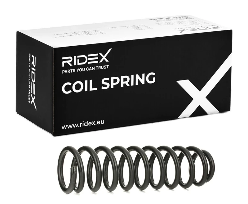 Image of RIDEX 188C0047 Coil spring Front Axle Coil Spring (188)