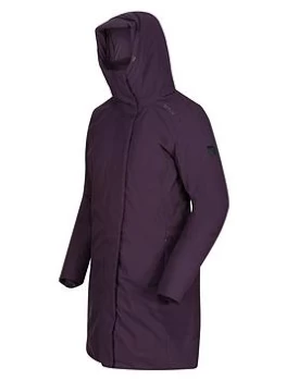 Image of Regatta Yewbank Waterproof Insulated Jacket - Purple, Purple, Size 10, Women