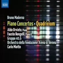 image of Bruno Maderna: Piano Concertos/Quadrivium