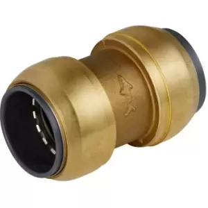 SBA28SC Straight Connector Ø28mm - Sealey