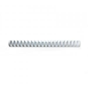 Image of Original Acco GBC Binding Comb 10mm A4 21 Ring White Pack of 100