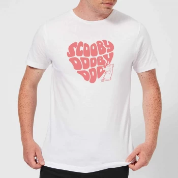 Image of Scooby Doo I Ruv You Mens T-Shirt - White - XS