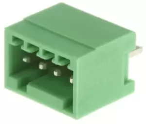 Image of Phoenix Contact, MCV 0.5/ 4-G-2.5, 4 Way, 1 Row, Straight PCB Header