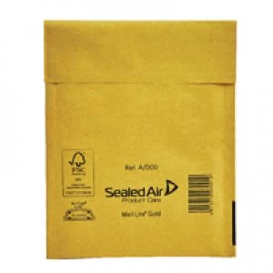 Image of Mail Lite Gold Bubble Env Size A000 PK100