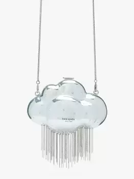 Image of Kate Spade Shade Crystal Embellished 3D Cloud Crossbody, Watercolor Blue, One Size
