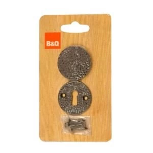 Image of Bronze effect Victorian Escutcheon