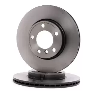 Image of BREMBO Brake disc MINI 09.B645.11 34119804828,34119811537 Brake rotor,Brake discs,Brake rotors