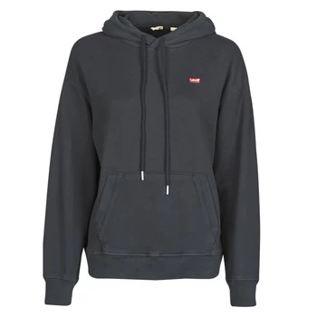 image of Levis STANDARD HOODIE womens Sweatshirt in Black - Sizes S,M,L,XL,XS,XXS