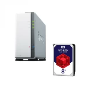 Image of Synology DS115J 1 Bay 256MB 8TB Desktop NAS