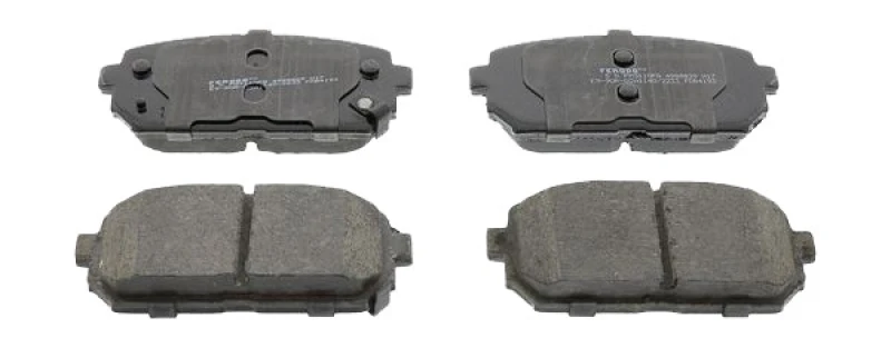 Image of FERODO FDB4193 Brake pad set with acoustic wear warning, without accessories Brake Pad Set,disc brake (402)