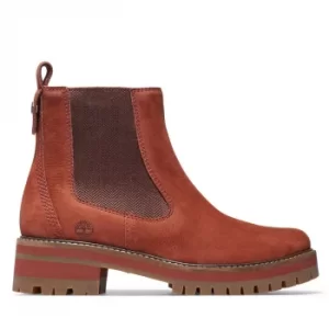 Timberland Courmayeur Chelsea Boot For Her In Brown, Size 4