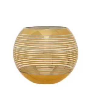 Image of Interiors by PH Raya Small Rounded Stripe Vase