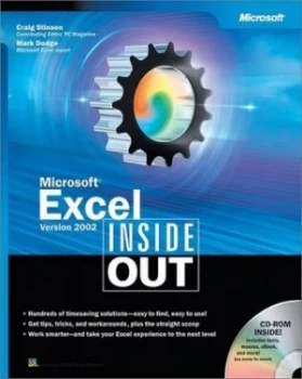 Image of Microsoft Excel Version 2002 inside Out by Mark Dodge Paperback