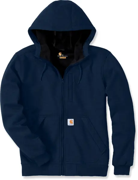 Image of Carhartt Wind Fighter Zip Hoodie, blue, Size M