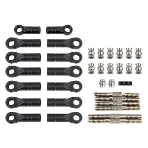 image of Team Associated Rival Mt10 Turnbuckle/Rod End Set