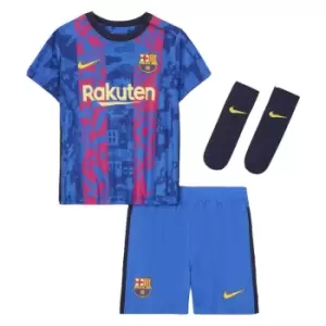 image of 2021-2022 Barcelona Infants 3rd Kit