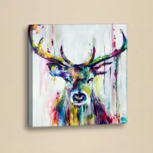 Image of GY010 White Purple Green Yellow Pink Decorative PU Leather Painting