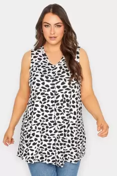 Image of Printed Swing Vest Top