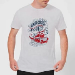 Image of Harry Potter Hogwarts Express Mens T-Shirt - Grey - 3XL