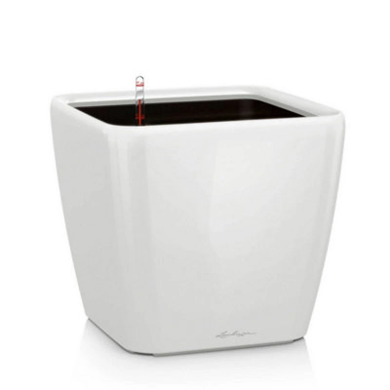 Image of Lechuza Lechuza Quadro Premium 16120 Planter container White 16120