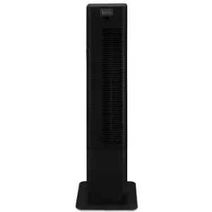 image of Black & Decker 2 in 1 Ceramic Tower Fan/Heater - Black