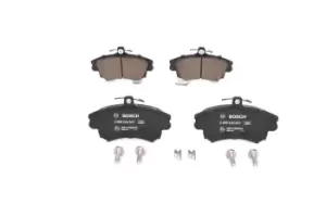 Image of Bosch Brake pad set 0 986 424 541 Brake pads,Brake pad set, disc brake VOLVO,MITSUBISHI,SMART,V40 Kombi (645),S40 I (644),COLT VI (Z3_A, Z2_A)