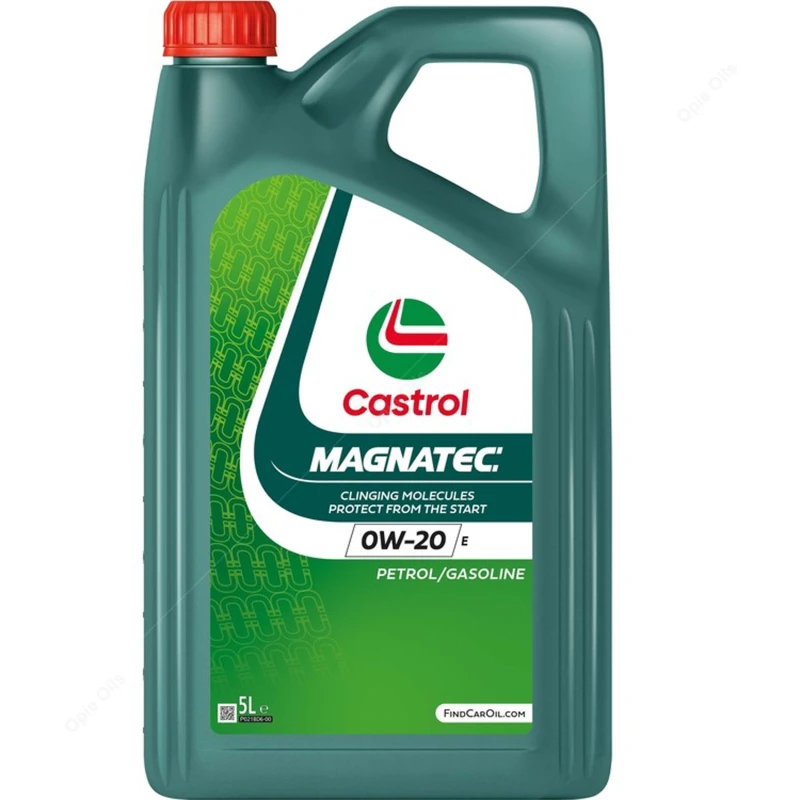 Image of Castrol 15FD0E Engine oil Castrol Magnatec 0W-20 E Capacity: 5l Engine Oil (1862)