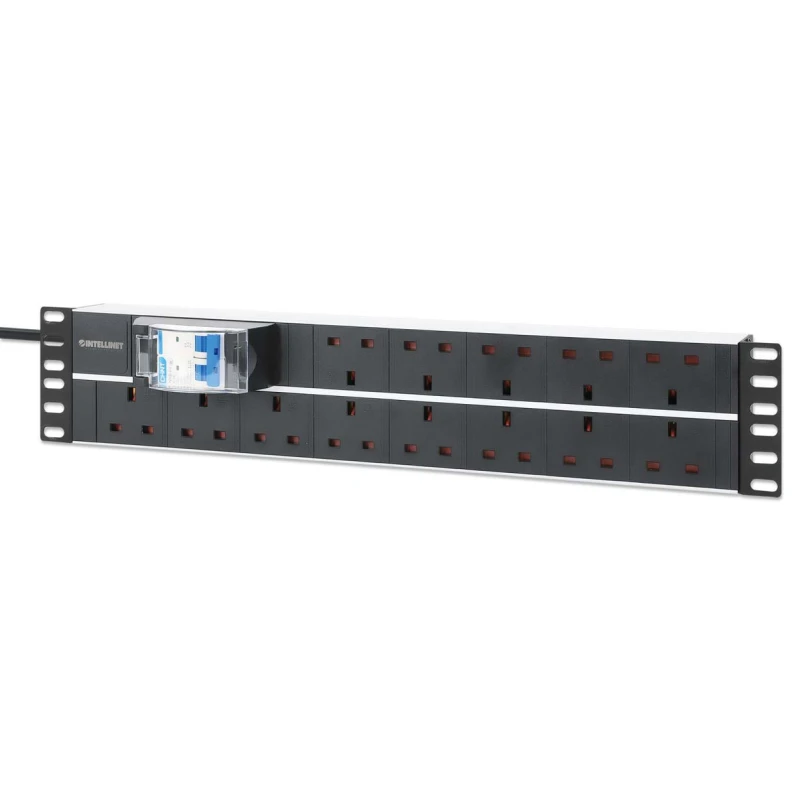 Image of Intellinet 19" PDU 1U 15-WAY UK AC