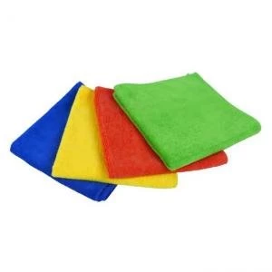 Image of EcoTech Microfibre Cloths 38x38cm Red Pack 10 59438EC
