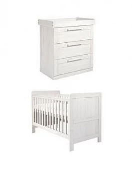 image of Mamas & Papas Atlas Cot Bed & Dresser