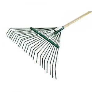 image of Faithfull Countryman Lawn Rake 24 Round Tines