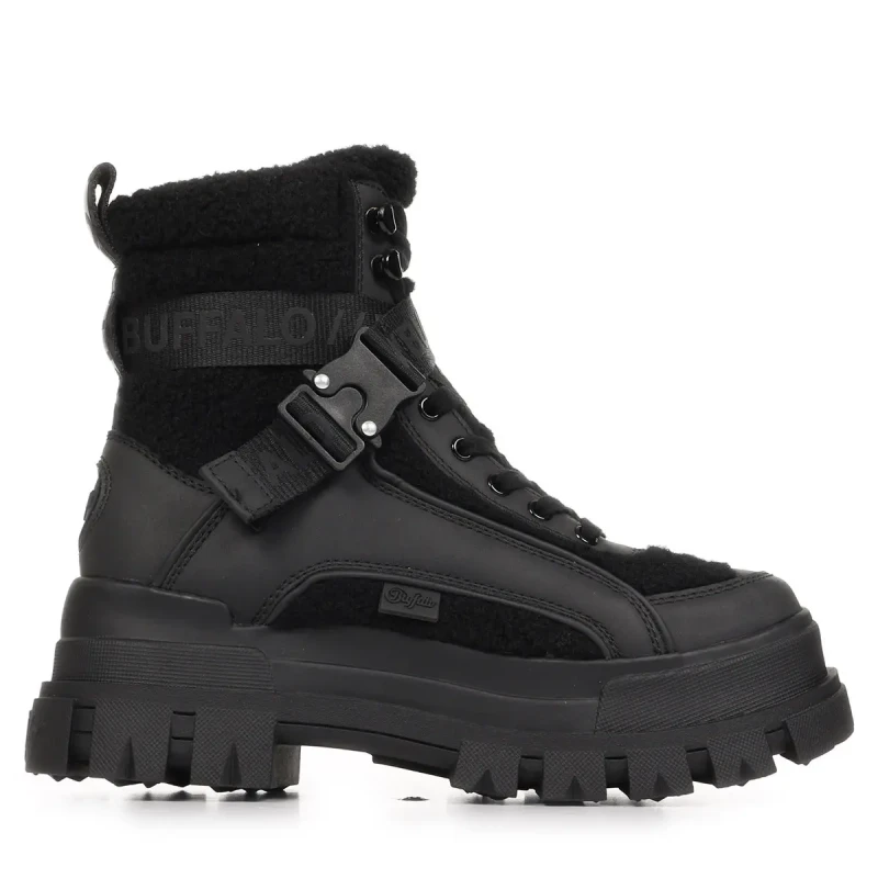 Image of Buffalo Womens boots Buffalo Aspha Com 1 Warm Noir Female 39