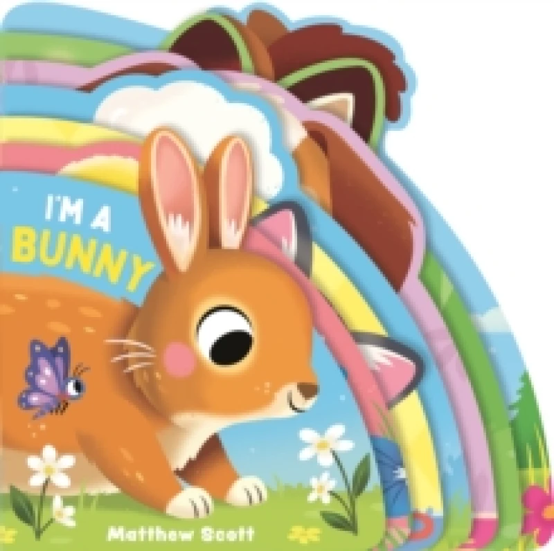 Image of I'm a Bunny : A dinky shaped board book packed with baby animals! Board book